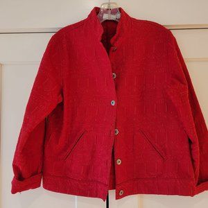 Chico Red "Denim" Jacket